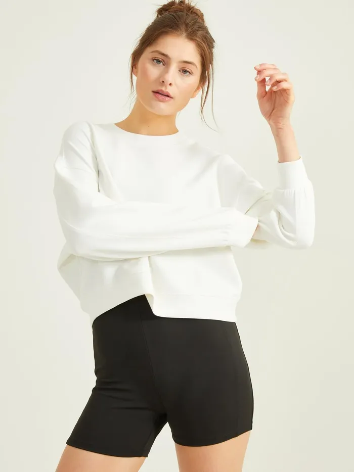 Women Supersoft Sweatshirt Eggnog Altar039d State Activewear