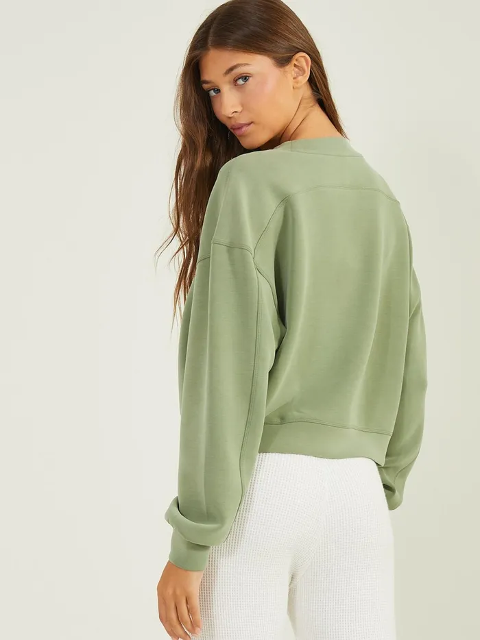 Women Supersoft Sweatshirt Olive Altar039d State Activewear