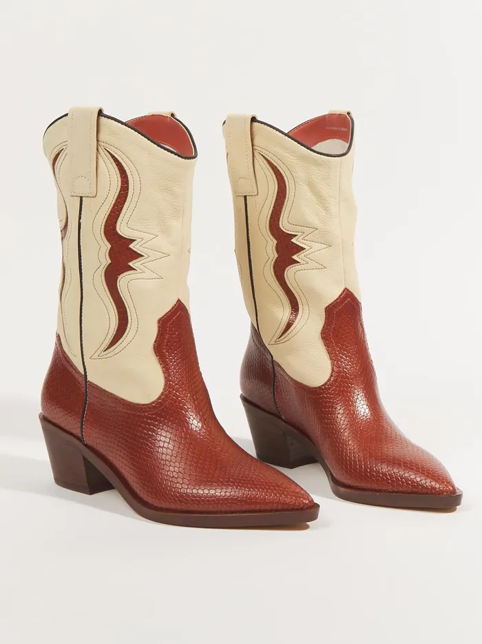 Women Suzzy Western Boots By Dolce Vita Brown Altar039d State Boots Booties