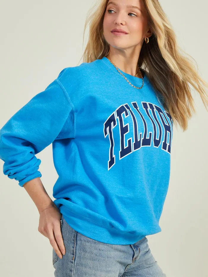 Women Telluride Fleece Sweatshirt Royalblue Altar039d State Graphics