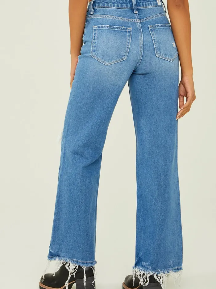 Women Tessa Straight Leg Jeans Mediumwash Altar039d State Jeans