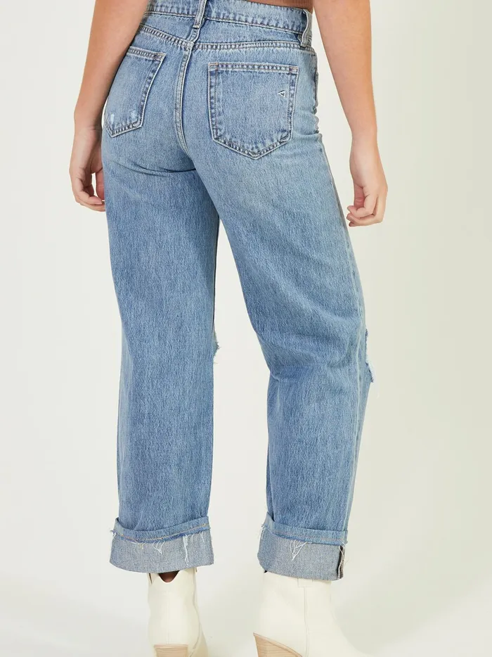 Women Tina Straight Leg Jeans Mediumwash Altar039d State Jeans