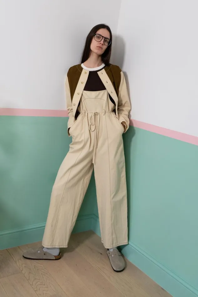Women Tomas Overalls Ecru LF Markey One Pieces