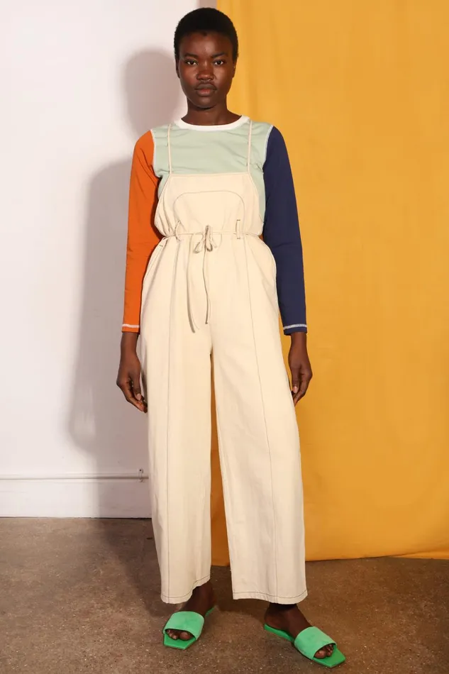 Women Tomas Overalls Ecru LF Markey One Pieces