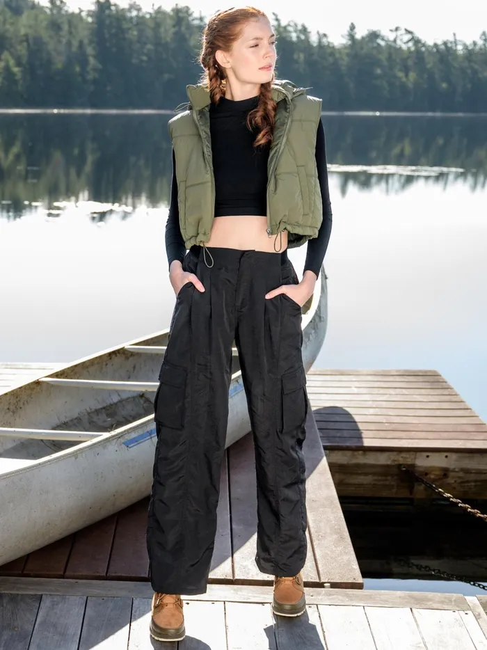 Women Top Notch Cargo Pants Black Altar039d State Activewear