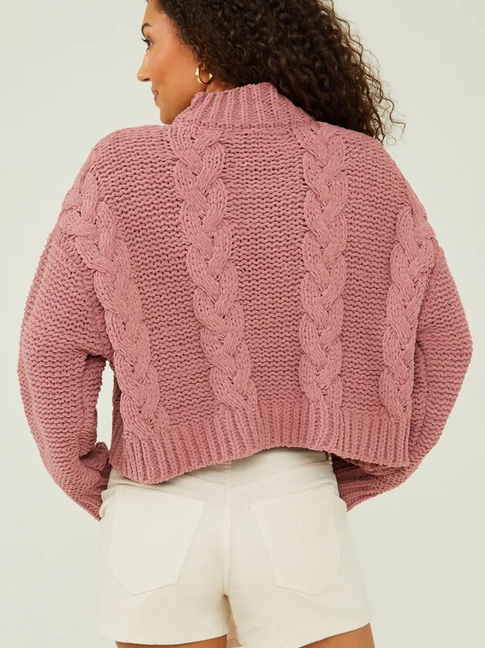 Women Trinity Chenille Turtleneck Sweater Nostalgiarose Altar039d State Sweaters