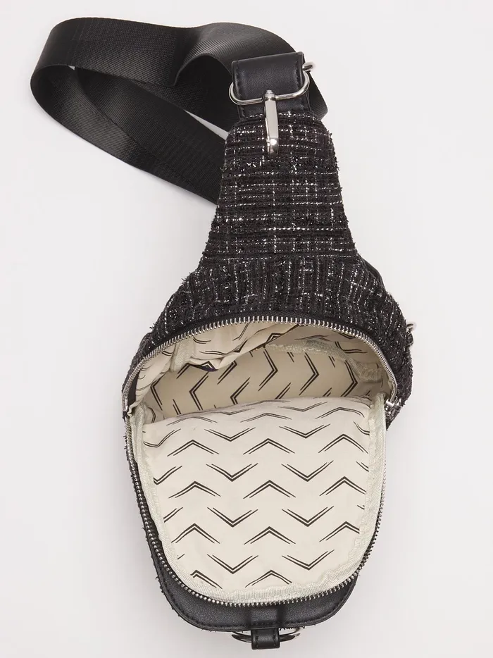 Women Tweed Sling Bag Black Altar039d State Handbags