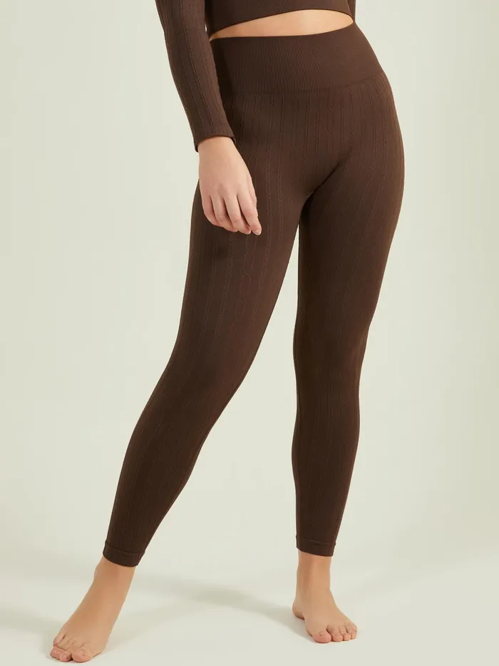 Women Twist And Shout Leggings Chocolate Altar039d State Activewear