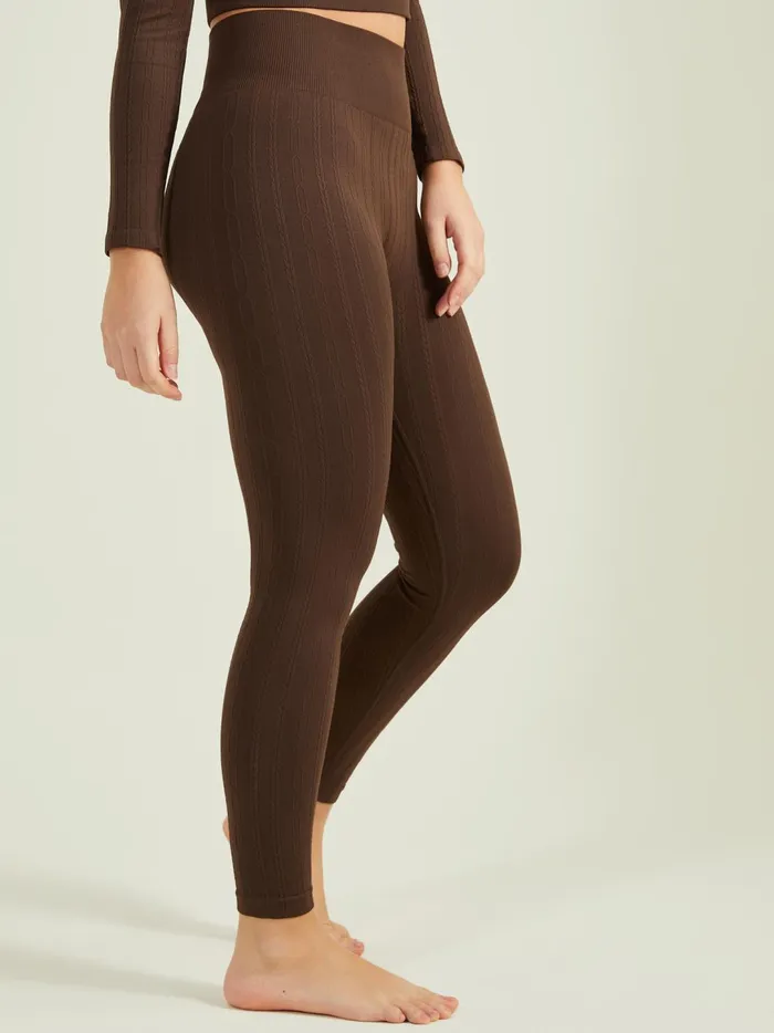 Women Twist And Shout Leggings Chocolate Altar039d State Activewear