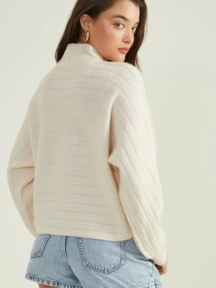 Women Varsha Cropped Dolman Sweater Ivory Altar039d State Sweaters