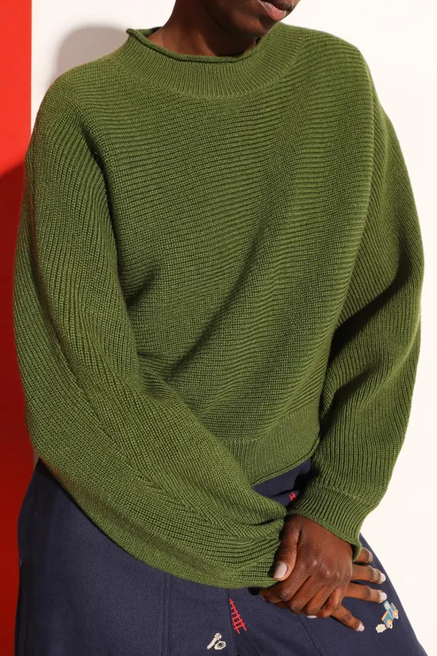 Women Vernon Knit Grass LF Markey Knitwear