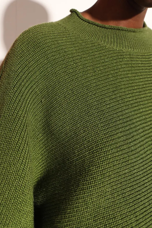 Women Vernon Knit Grass LF Markey Knitwear