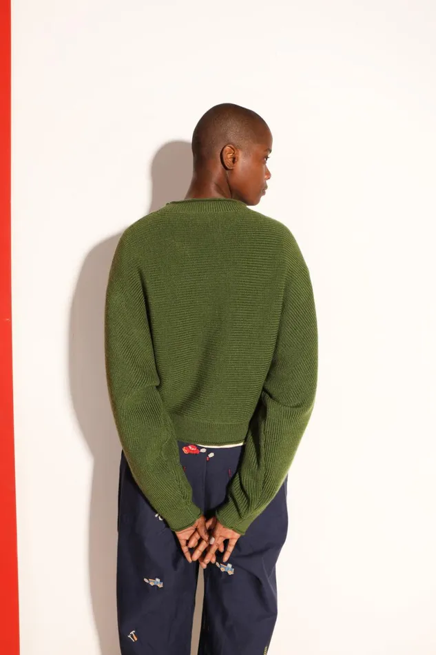 Women Vernon Knit Grass LF Markey Knitwear