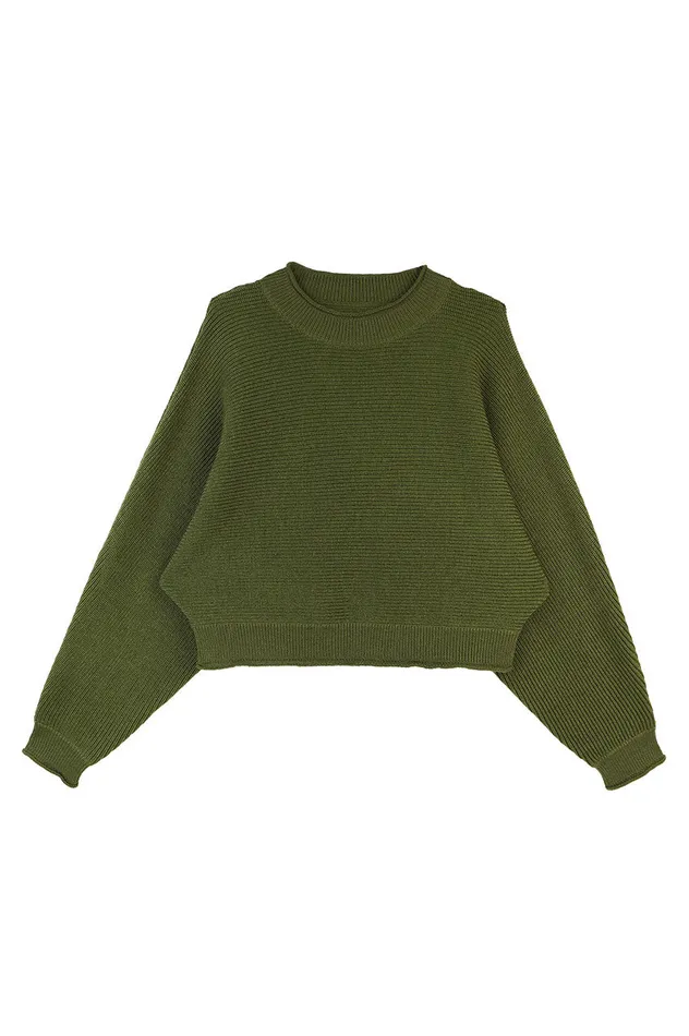 Women Vernon Knit Grass LF Markey Knitwear
