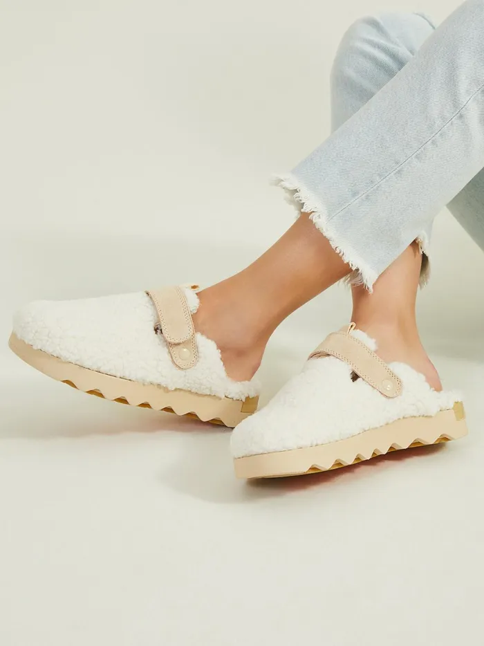 Women Vibe Cozy Clogs By Sorel Natural Altar039d State Loafers Mules