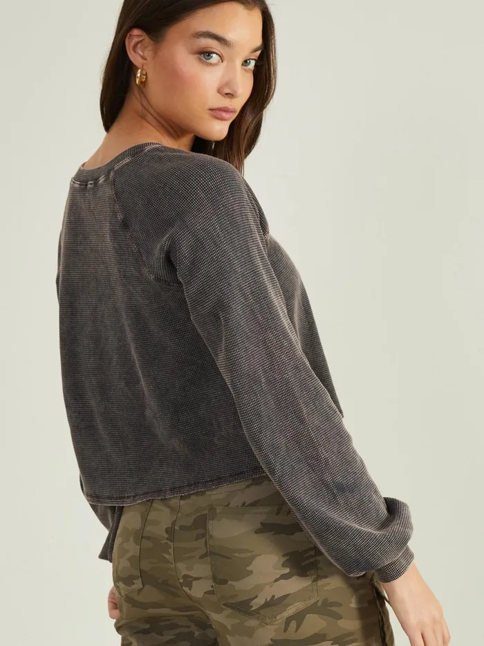 Women Viola Thermal Top Blackoyster Altar039d State Blouses