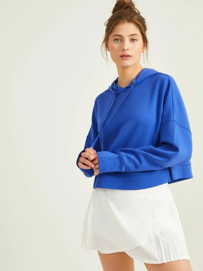 Women Wanderlux Hoodie Cobalt Altar039d State Activewear