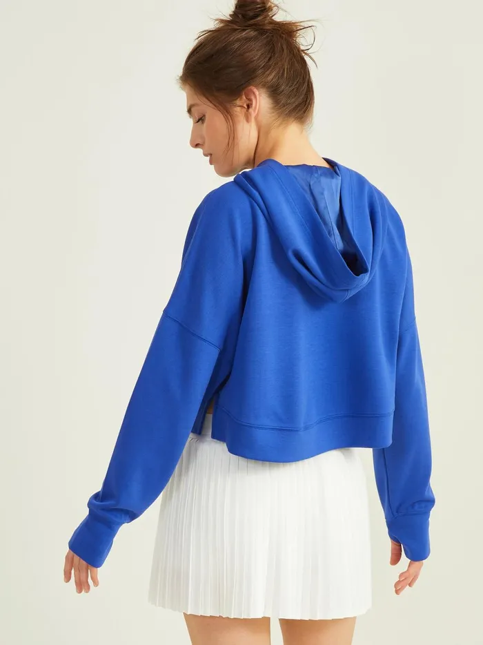 Women Wanderlux Hoodie Cobalt Altar039d State Activewear