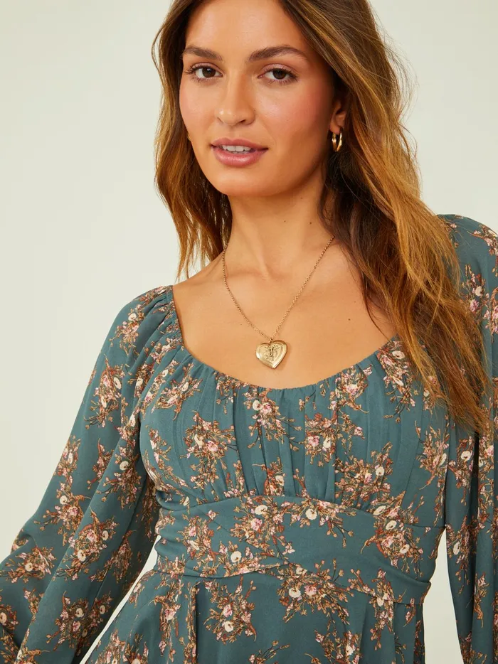 Women Weslia Floral Romper Darkgreen Altar039d State Rompers Jumpsuits