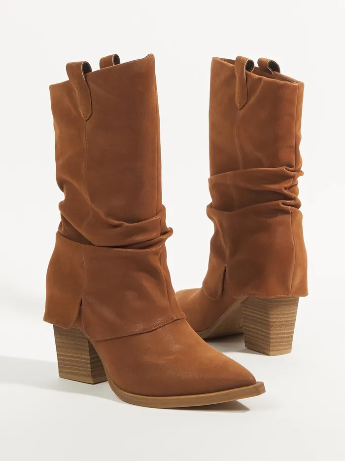 Women West Cuff Boots Brown Altar039d State Boots Booties