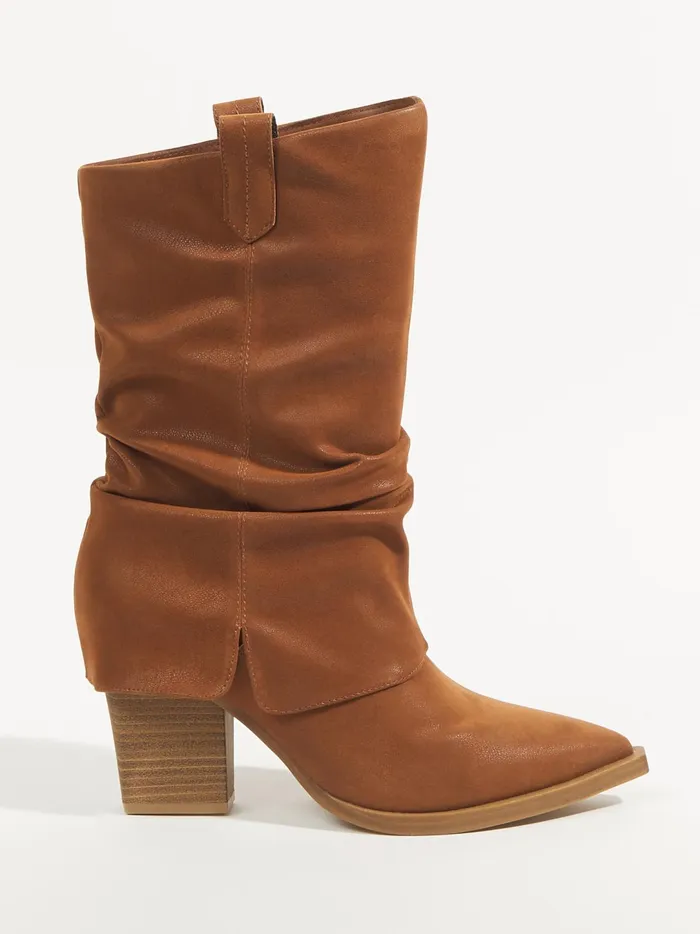 Women West Cuff Boots Brown Altar039d State Boots Booties