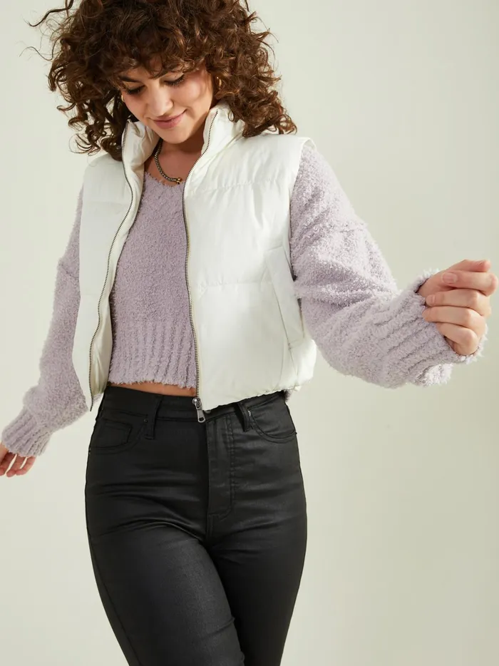 Women Whitney Puffer Vest Whipcream Altar039d State Jackets