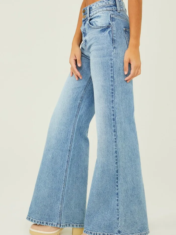 Women Winona Wide Leg Jeans Mediumlightwash Altar039d State Jeans