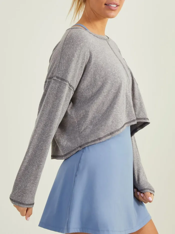 Women Work It Out Top Heathergray Altar039d State Activewear