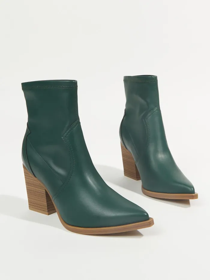 Women Zillo Ankle Booties Green Altar039d State Boots Booties