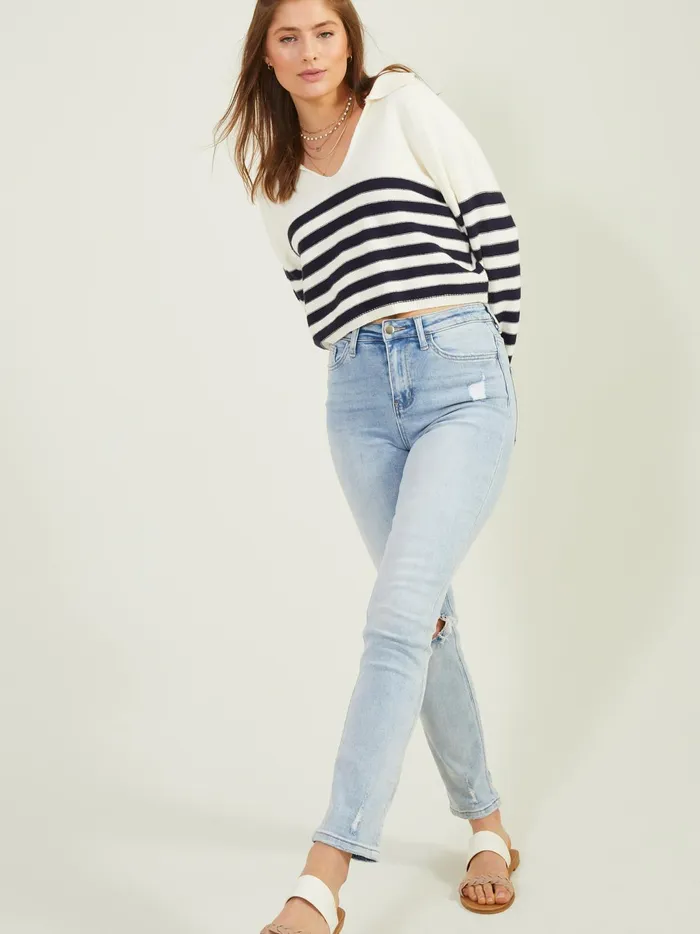Women Zora Slim Straight Leg Jeans Ltwash Altar039d State Jeans