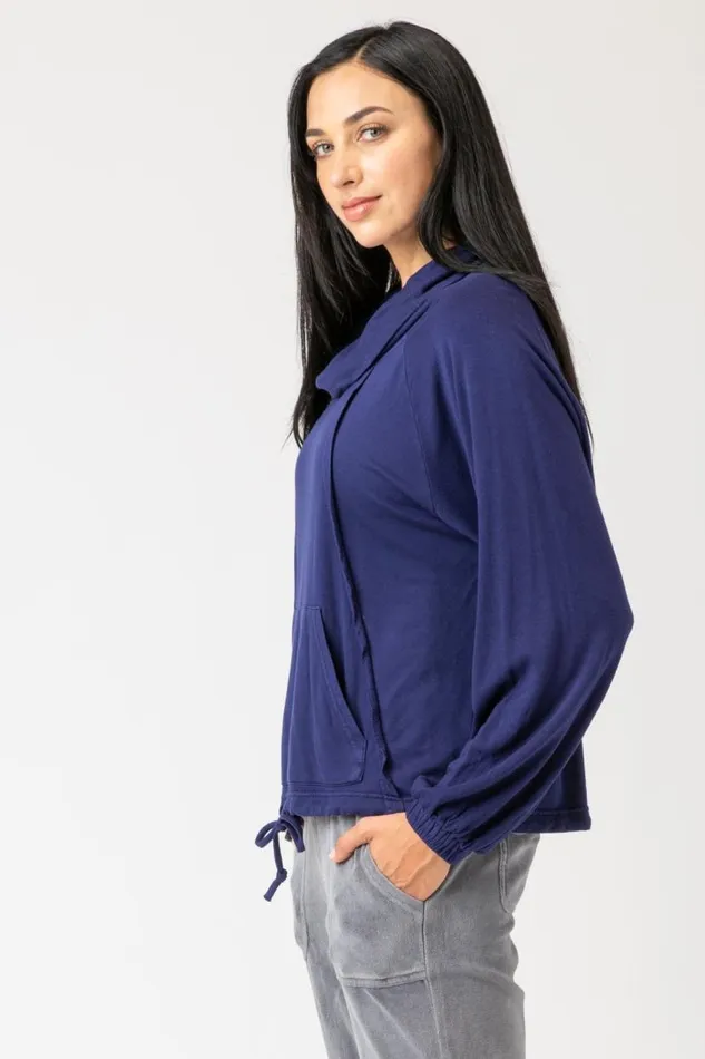 York Sweatshirt Hague Blue Pigment Clothing XCVI Sweatshirts