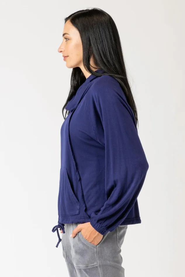 York Sweatshirt Hague Blue Pigment Clothing XCVI Sweatshirts