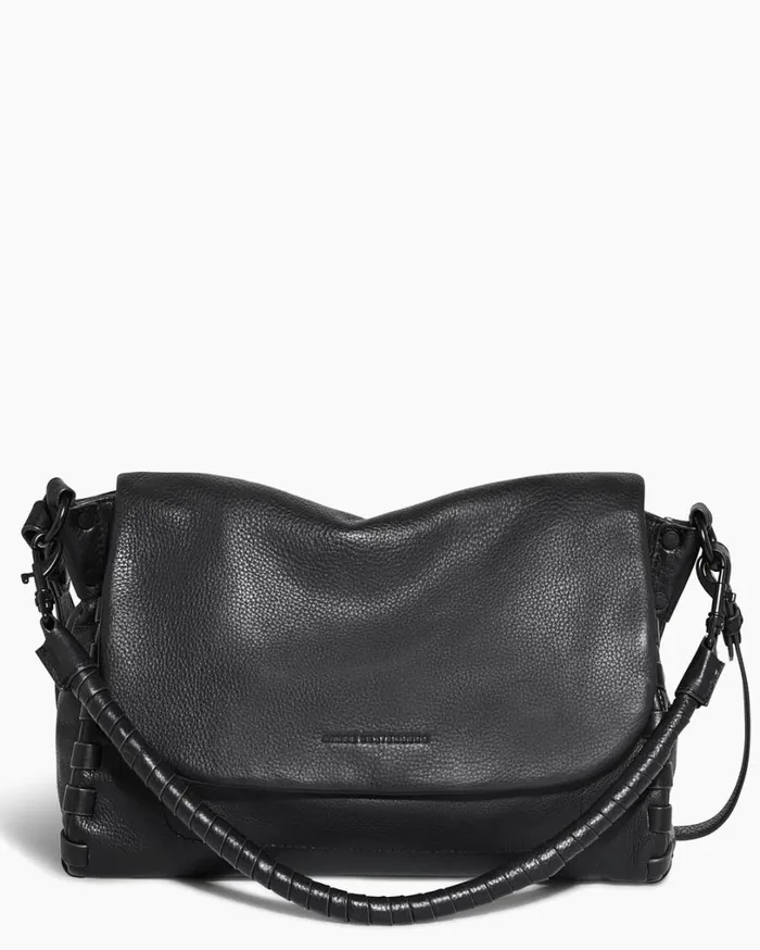 Zen Convertible Shoulder Black With Shiny Black Women Aimee Kestenberg Shoulder Bags Zen Convertible Shoulder Black With Shiny Black Women Aimee Kestenberg Shoulder Bags