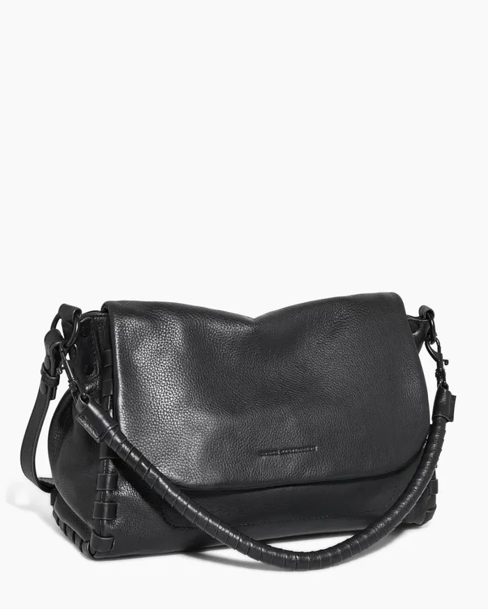 Zen Convertible Shoulder Black With Shiny Black Women Aimee Kestenberg Shoulder Bags