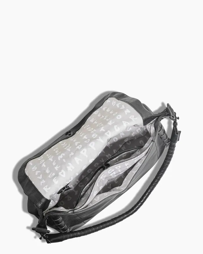 Zen Convertible Shoulder Black With Shiny Black Women Aimee Kestenberg Shoulder Bags