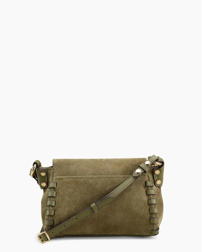 Zen Mini Crossbody Kelp Suede Women Aimee Kestenberg Crossbody Bags