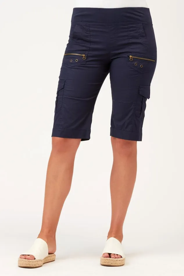 Zola Bermuda Short Navy Clothing XCVI Shorts